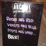 2012-07-29 20.03.44  Rose are red, Violets are blue, Poems are hard, Beer!
